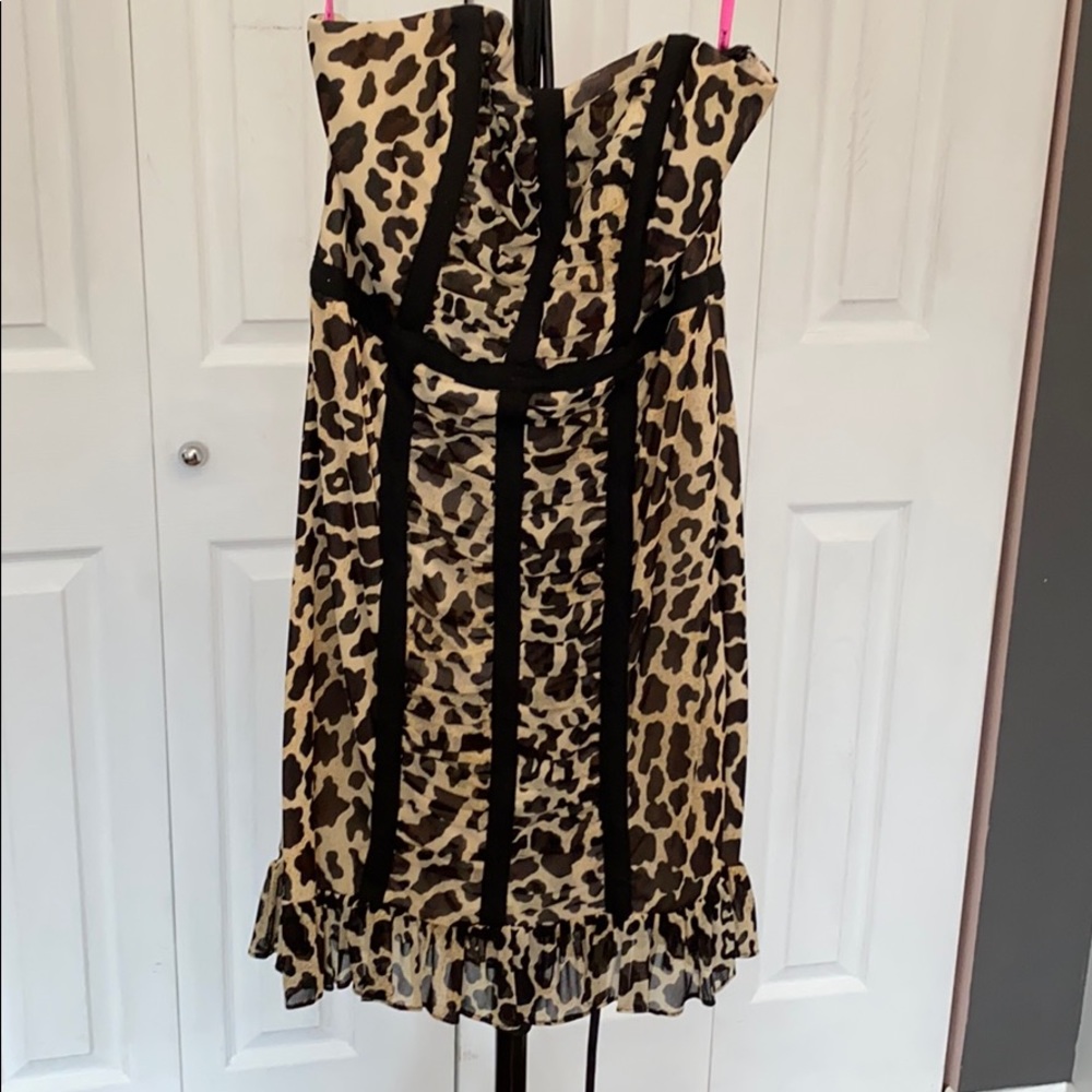 Betsey Johnson Leopard Print Dress - Picture 2 of 6